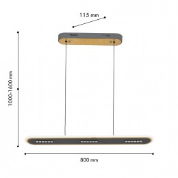 Подвесная люстра 4472-3P