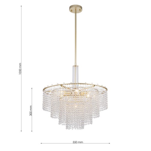 Подвесная люстра 4762-7P