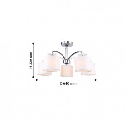 Потолочная люстра 2199-5U