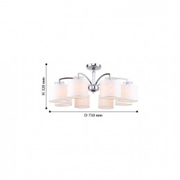 Потолочная люстра 2199-8U