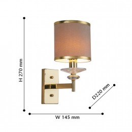 Настенный светильник 2689-1W