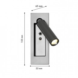 Настенный светильник 4496-1W