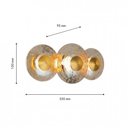 Настенный светильник 4641-3W