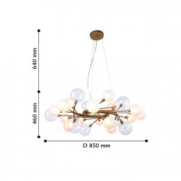 Подвесная люстра 2515-15P