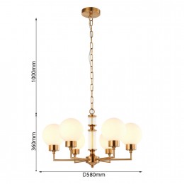 Подвесная люстра 2670-6P