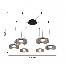 Подвесная люстра 4490-6P
