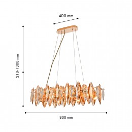 Подвесная люстра 4719-8PC
