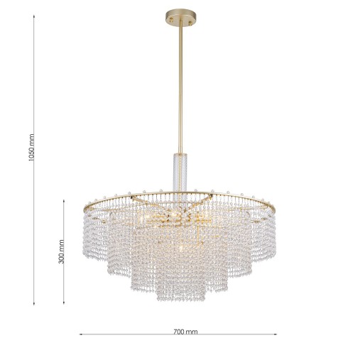 Подвесная люстра 4762-9P