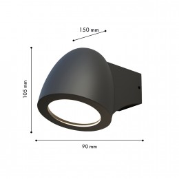 Уличный светильник 4383-1W