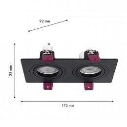 Врезной светильник 4646-2C