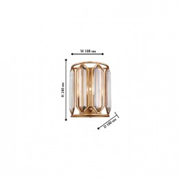 Настенный светильник 2021-1W