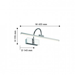 Настенный светильник 2431-1W