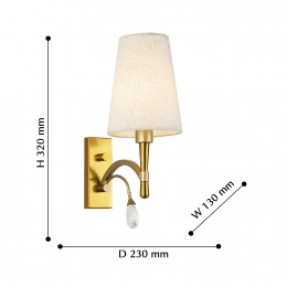 Настенный светильник 2703-1W