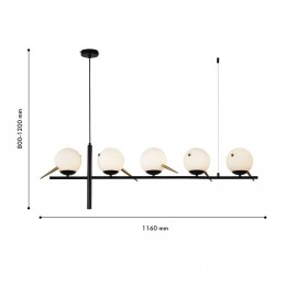 Подвесная люстра 4106-5P
