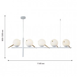 Подвесная люстра 4107-5P