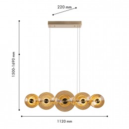Подвесная люстра 4571-10P