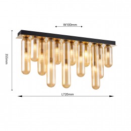 Потолочный светильник 4455-12P