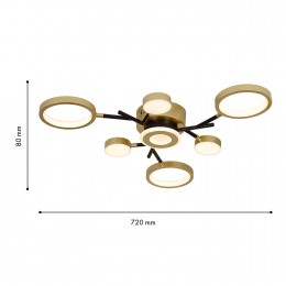 Потолочный светильник 4686-7C