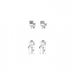 Уличный светильник 1832-1W