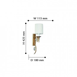 Настенный светильник 2493-1W