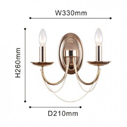 Настенный светильник 2591-2W