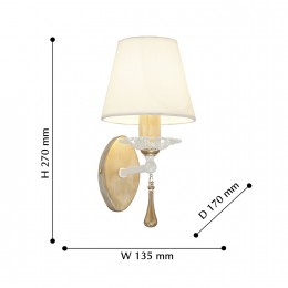 Настенный светильник 2635-1W