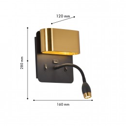 Настенный светильник 4475-2W