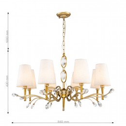 Подвесная люстра 2703-8P