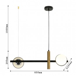 Подвесная люстра 2826-2P