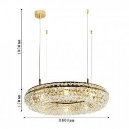 Подвесная люстра 4015-8P