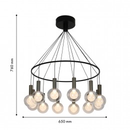Подвесная люстра 4378-12P