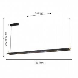 Подвесная люстра 4398-12P