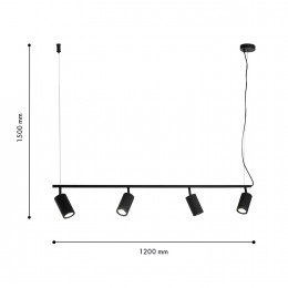 Подвесная люстра 4635-4P