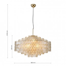 Подвесная люстра 4763-10P