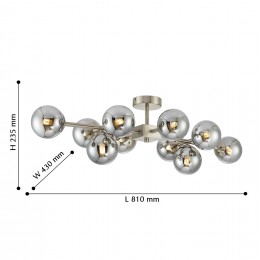 Потолочная люстра 2650-10U