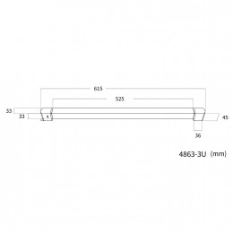 Светильник для трековой системы Practica 4863-3U
