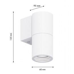 Уличный настенный светильник 4794-1W