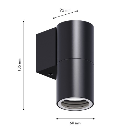 Уличный настенный светильник 4795-1W