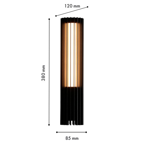 Уличный настенный светильник 4827-1W
