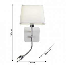 Настенный светильник 1687-2W