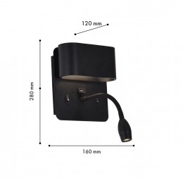 Настенный светильник 4476-2W