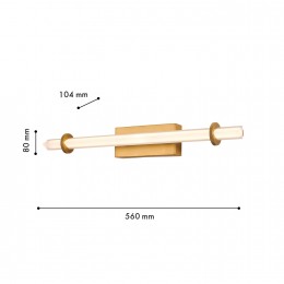 Настенный светильник 4553-1W