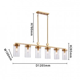 Подвесная люстра 3099-6U