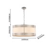 Подвесная люстра 4010-3PC