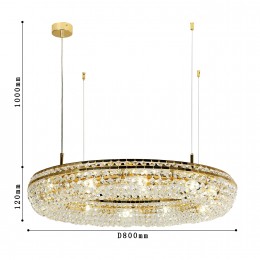 Подвесная люстра 4015-12P