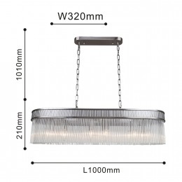 Подвесная люстра 4201-12P