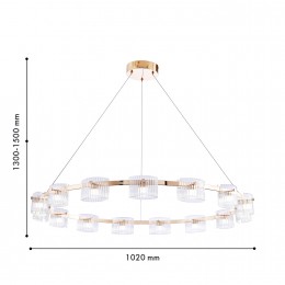 Подвесная люстра 4248-15P