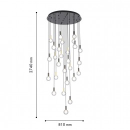 Подвесная люстра 4378-27P
