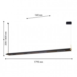 Подвесная люстра 4398-18P