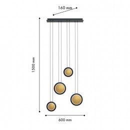 Подвесная люстра 4562-4P
